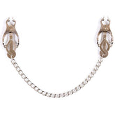 MORSETTI PER CAPEZZOLI METALLICI FETISH OHMAMA E CATENA