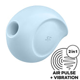 STIMOLATORE E VIBRATORE SATISFYER SUGAR RUSH - BLU