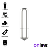 MINI BULLET VIBE ONLINE - ARGENTO