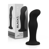 BLACK&SILVER - PLUG ANALE IN SILICONE PREMIUM SEAN NERO