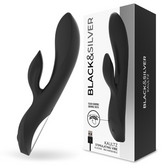 BLACK&SILVER KAULTZ VIBRATOR TOUCH CONTROL