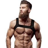 FETISH SUBMISSIVE ATTITUDE - HARNESS NEOPRENE CHEST UOMO TAGLIA M