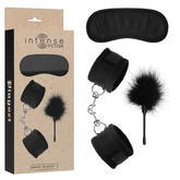 FETISH INTENSO - PLAYSET EROTICO 2 CON MANETTE, MASCHERA CIECA E TICKLER