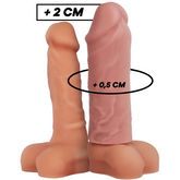 VIRILXL EXTENSION DE PENE LIQUID SILICONE V3 NATURAL