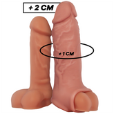 VIRILXL EXTENSION DE PENE LIQUID SILICONE V9 NATURAL