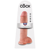 KING COCK 11 "CARNE DI CAZZO CON PALLINE 28 CM