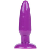 PLUG ANAL PEQUE—O LILA 15CM