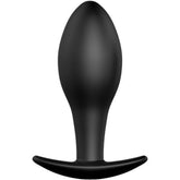 PRETTY LOVE PLUG ANALE IN SILICONE A FORMA DI ANCORA 8,5 CM NERO