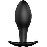 PRETTY LOVE PLUG ANALE IN SILICONE A FORMA DI ANCORA CON 12 MODALITÀ DI VIBRAZIONE - NERO