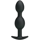 PRETTY LOVE SFERE ANALI IN SILICONE 12,5 CM NERE