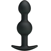 PRETTY LOVE - SFERE ANALI IN SILICONE PER STIMOLAZIONE SPECIALE 10,3 CM - NERO