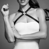 IMBRACATURA PETTO BIJOUX INDISCRETS MAZE CROSS NERO