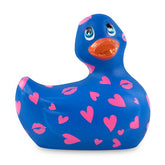 I RUB MY DUCKIE 2.0 ROMANCE - MASSAGGIATORE ROMANTICO E VIBRANTE - VIOLA E ROSA