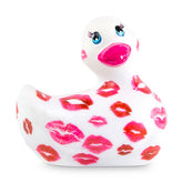 I RUB MY DUCKIE 2.0 ROMANCE - MASSAGGIATORE ROMANTICO E VIBRANTE - BIANCO E ROSA