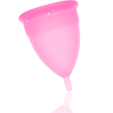 COPPA MENSTRUALE TAGLIA S COLORE ROSA SILICONE FDA