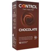 CONTROL ADAPTA CHOCOLATE CONDOMS 12 UNITS
