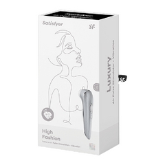 STIMOLATORE DI IMPULSI D'ARIA DI LUSSO ALTA MODA SATISFYER + VIBRAZIONE