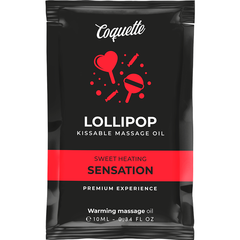 COQUETTE CHIC DESIRE LOLLIPOP OLIO DA MASSAGGIO KISSABLE SENSATION RISCALDANTE 10 ML