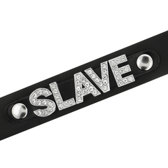 COQUETTE CHIC DESIRE CHOKER IN PELLE VEGAN - SLAVE