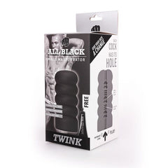 ALL BLACK - MASTURBATORE TWINK