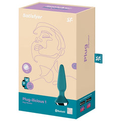 PLUG SODDISFATTO ILICIOUS 1 PLUG VIBRATORE - VERDE