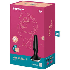 VIBRATORE SODDISFACENTE PLUG ILICIOUS 2 PLUG - NERO