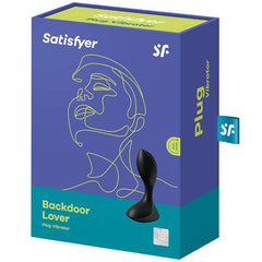 TAPPO VIBRANTE SATISFYER BACKDOOR LOVER - NERO
