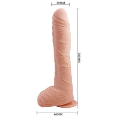 BELLISSIMO INCONTRO ALEX LIFELIKE SKIN DILDO 27 CM