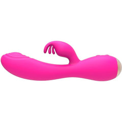 NALONE MAGIC STICK VIBRATORE RABBIT TRIPLE TESTE STIMOLANTI - ROSA