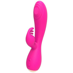 NALONE MAGIC STICK VIBRATORE RABBIT TRIPLE TESTE STIMOLANTI - ROSA