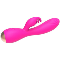 NALONE MAGIC STICK VIBRATORE RABBIT TRIPLE TESTE STIMOLANTI - ROSA