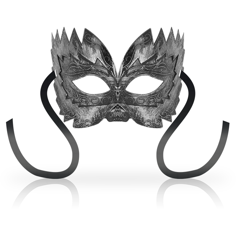 MASCHERE OHMAMA MASCHERA OCULARE VENEZIANA - ARGENTO