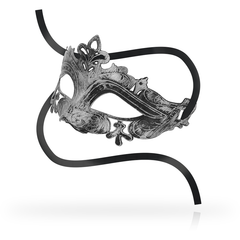 MASCHERE OHMAMA MASCHERA OCULARE VENEZIANA - ARGENTO