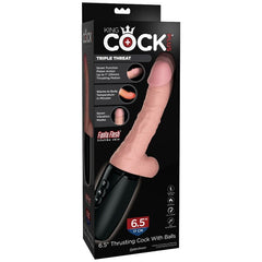 KING COCK PLUS TRIPLA MINACCIA - CARNA CHIARA