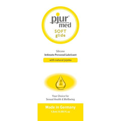LUBRIFICANTE SILICONE PJUR MED SOFT GLIDE 1,5 ML