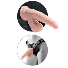 KING COCK PLUS 3D COCK SWINGING BALLS 20,3 CM