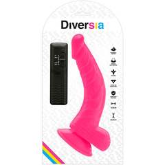 DIVERSIA DILDO VIBRANTE FLESSIBILE 21,5 CM - VIOLA