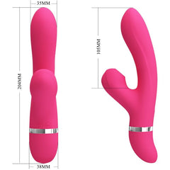 VIBRATORE PER CONIGLI ASPIRAZIONE GRAZIOSO AMORE WILLOW