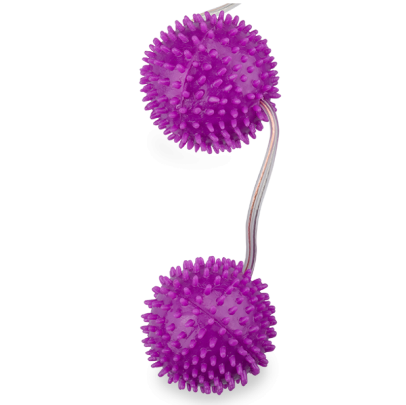 UN PIACERE PROFONDO PALLINE SPUNTE VIOLA 3,60 CM