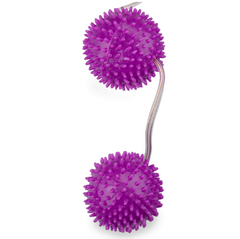 UN PIACERE PROFONDO PALLINE SPUNTE VIOLA 3,60 CM