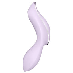 STIMOLATORE E VIBRATORE SATISFYER CURVY TRINITY 2 - VIOLA
