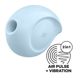 STIMOLATORE E VIBRATORE SATISFYER SUGAR RUSH - BLU