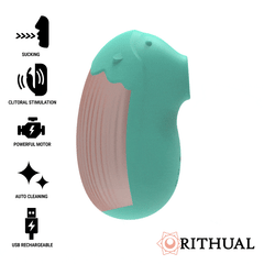 RITHUAL SHUSHU NUOVA GENERAZIONE SUCCHIA CLITORIDE VERDE AQUA