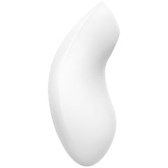 SATISFYER VULVA LOVER 2 STIMOLATORE DI IMPULSI D'ARIA E VIBRATORE - BIANCO