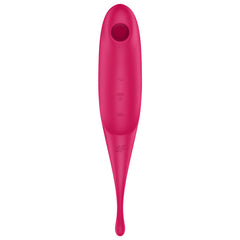 STIMOLATORE E VIBRATORE SATISFYER TWIRLING PRO AIR PULSE - ROSSO