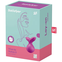 VIBRATORE SATISFYER VIVA LA VULVA 3 - VIOLA