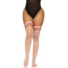 LEG AVENUE VEGAN PELLE COSCIALE ALTA TAGLIA UNICA - ROSA