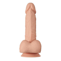 BELLISSIMO INCONTRO BAHAMUT DILDO REALISTICO E FLESSIBILE 21,8 CM - CARNE