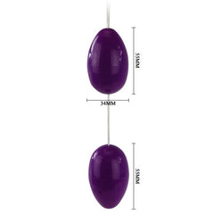 TWINS BALLS ANAL BEADS ROSA