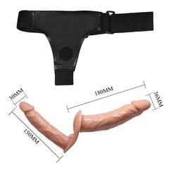 BAILE - ULTRA PASSIONATE HARNESS DOUBLE DILDOS WITH HARNESS